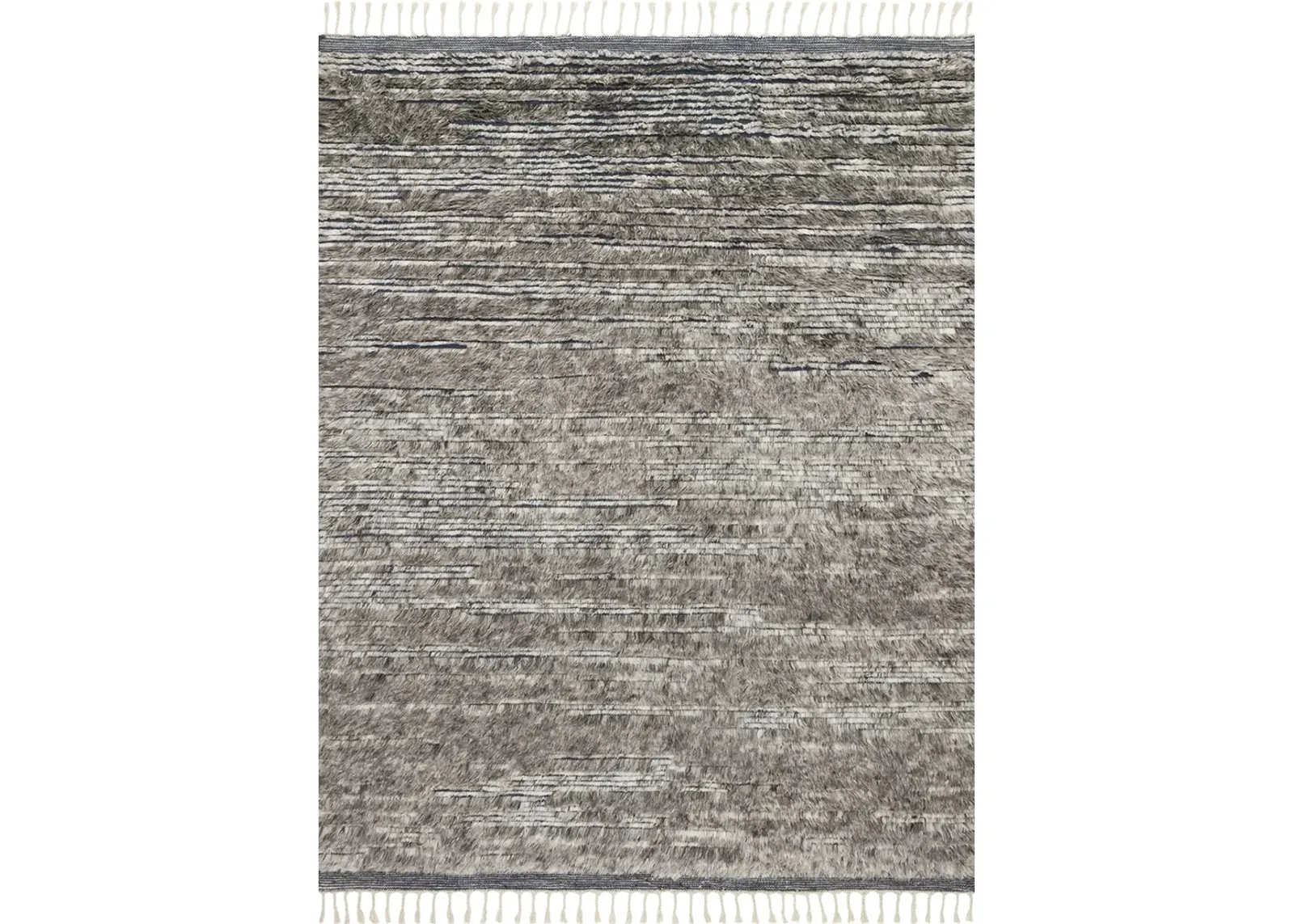 Khalid KF04 Pewter/Ink 7'9" x 9'9" Rug