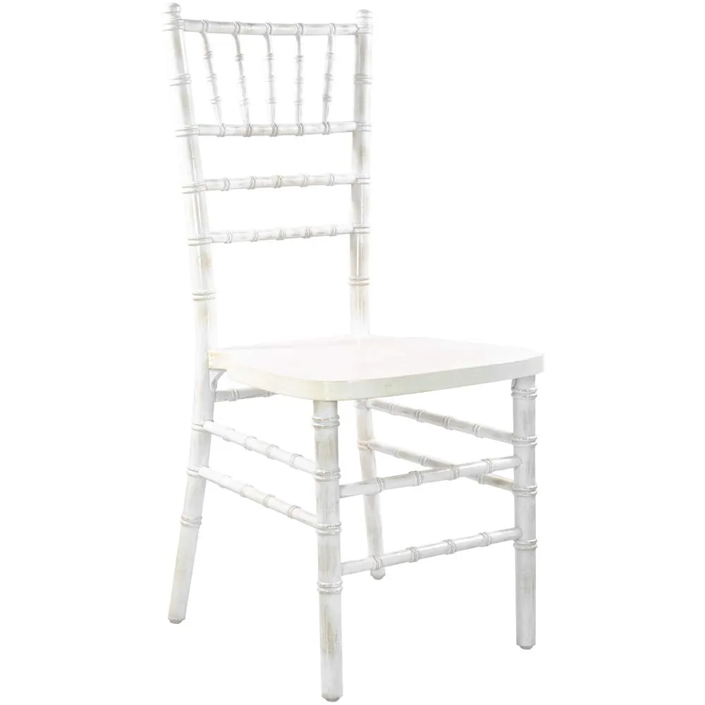 Flash Furniture Advantage Lime Wash Chiavari Chair