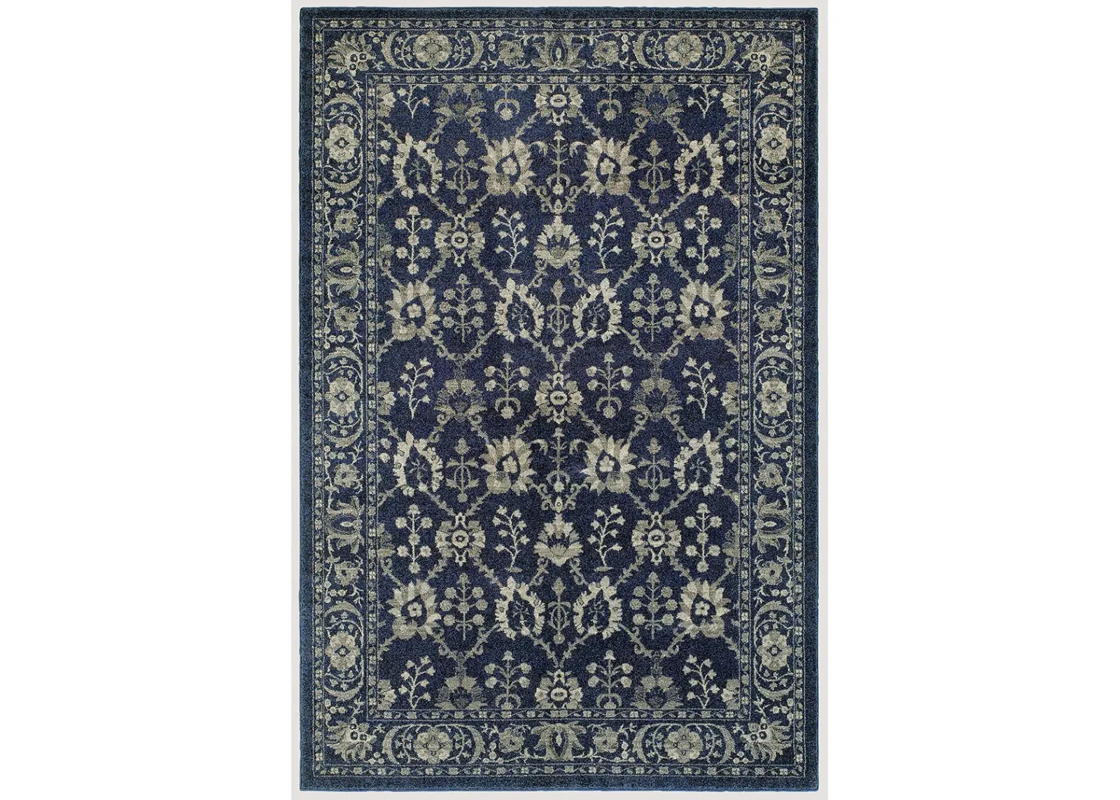 Richmond 6'7" x 9'6" Navy Rug