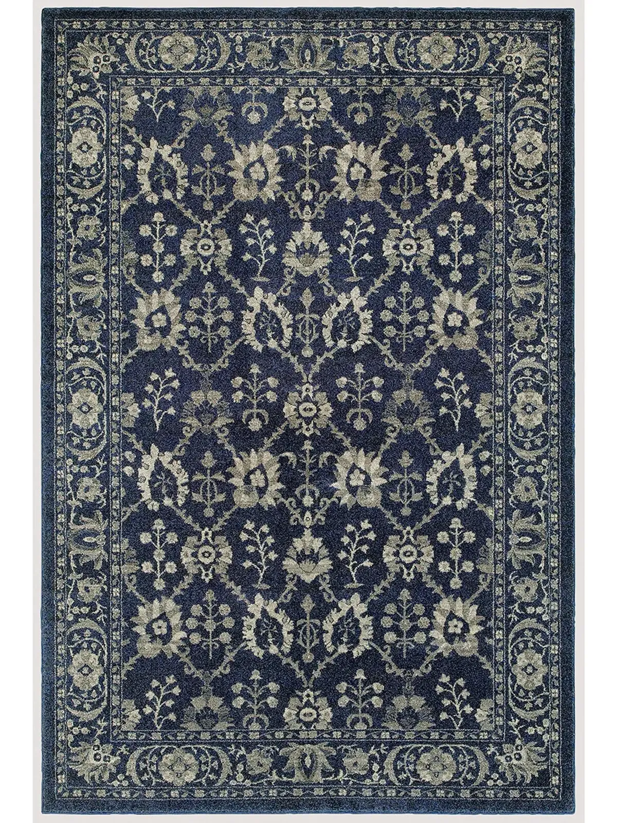 Richmond 6'7" x 9'6" Navy Rug