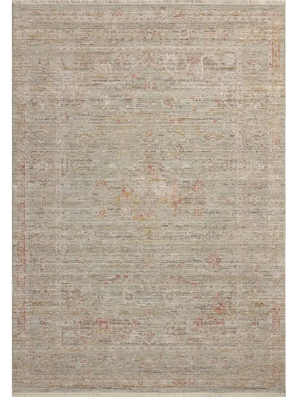 Ida IDA05 Spa/Sunrise 7'10" x 10' Rug by Chris Loves Julia x Loloi