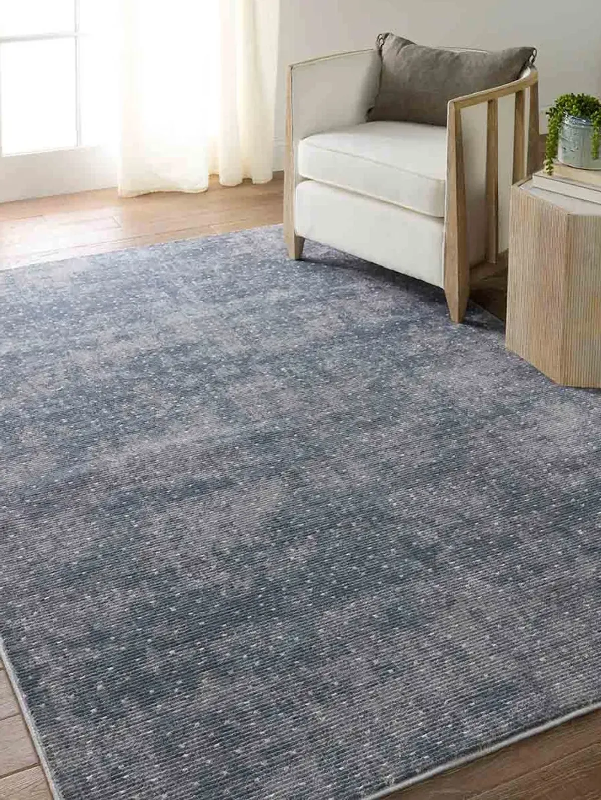 Sundar Melora Blue 9'3" x 12' Rug