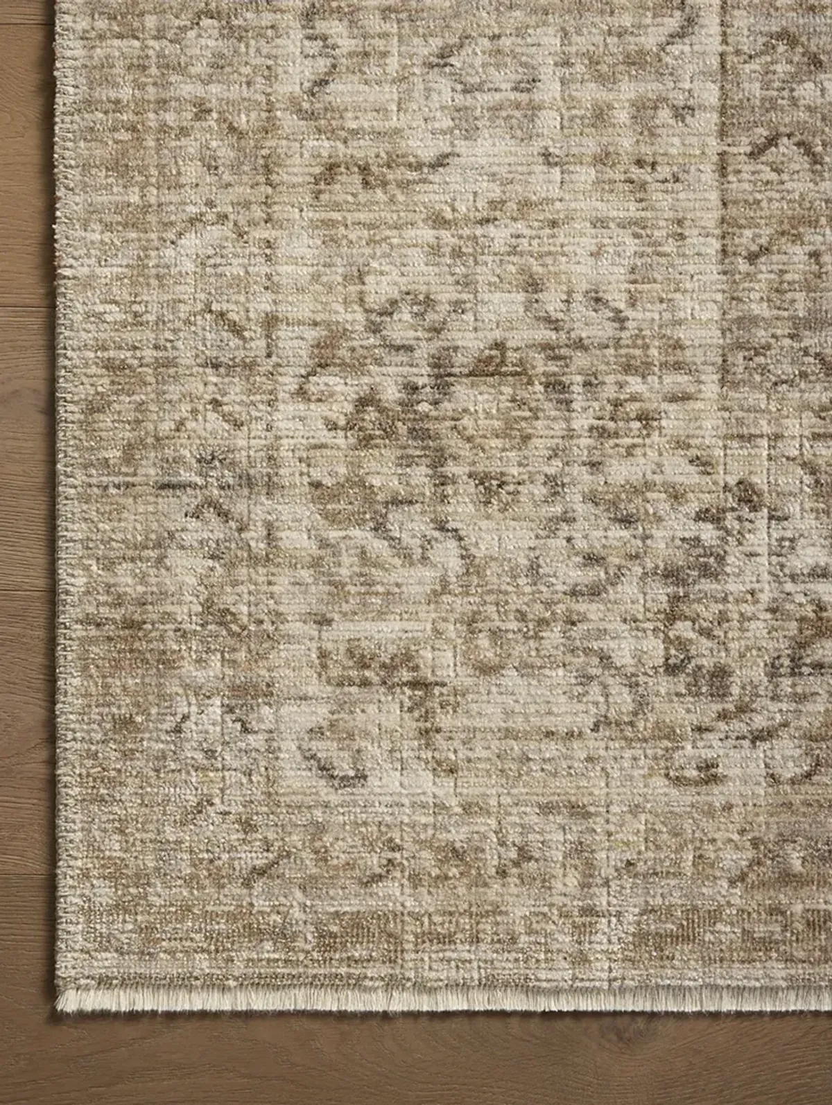 Heritage HER-04 Ivory / Natural 4''0" x 10''0" Rug by Patent Pending