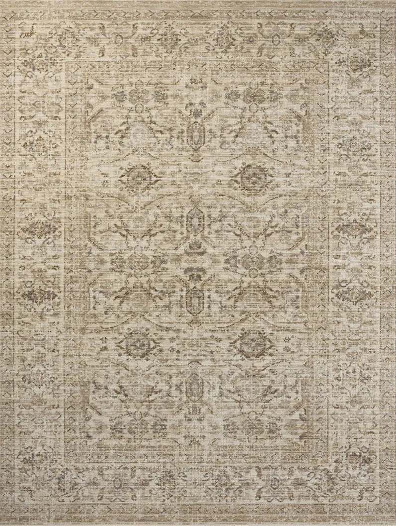 Heritage HER-04 Ivory / Natural 4''0" x 10''0" Rug by Patent Pending