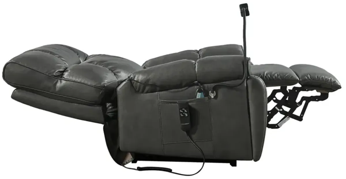 Electric Power Lift Recliner Chair with Massage, Heat & Phone Holder