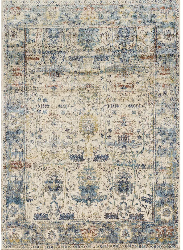 Anastasia Sand/Light Blue 13' x 18' Rug