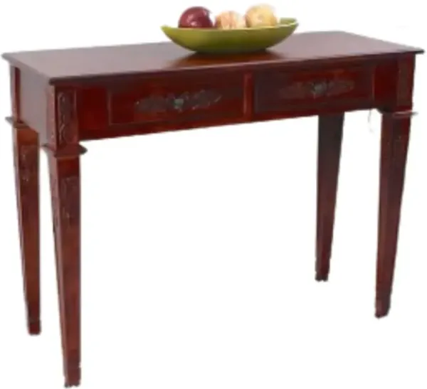 Windsor Two Drawer Rectangular Console Table