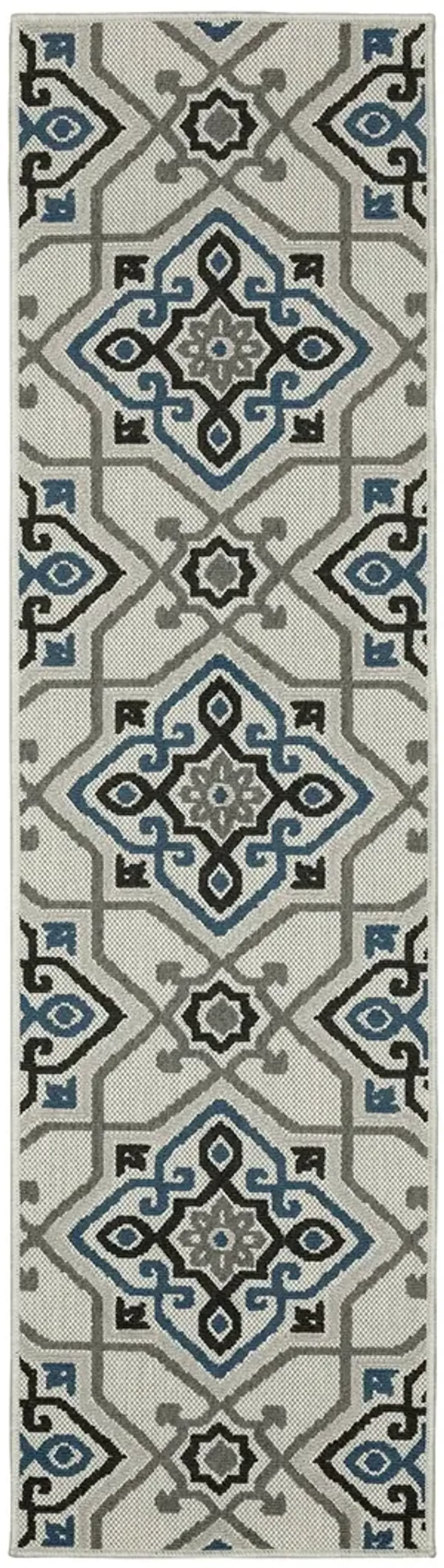 Torrey 1'10" x 7'3" Beige Rug