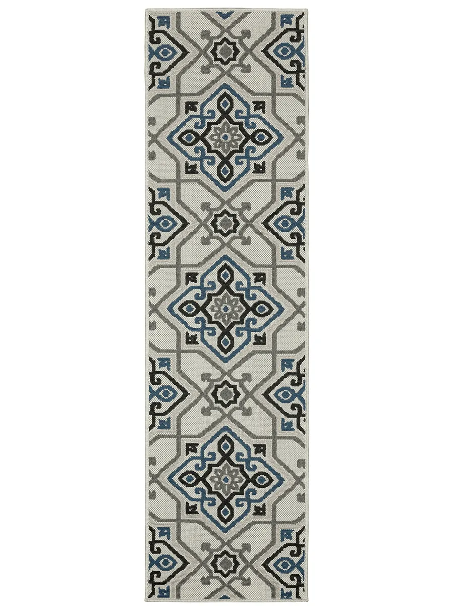 Torrey 1'10" x 7'3" Beige Rug