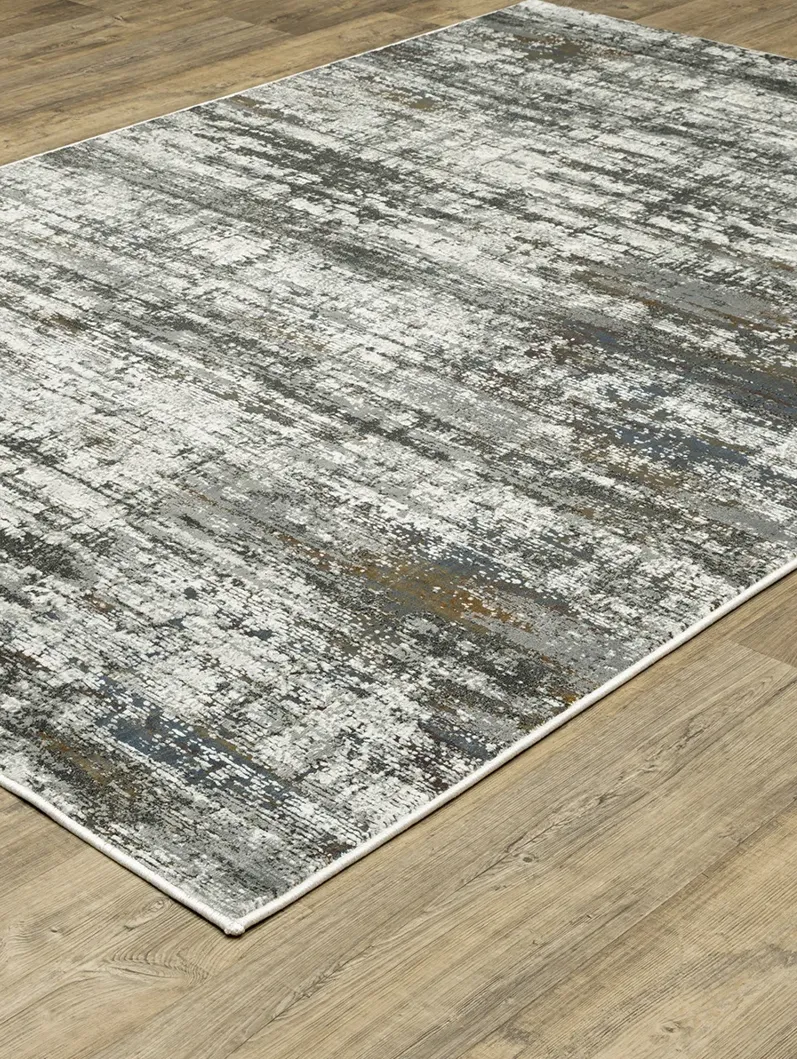 Gemini 7'10" x 10'10" Char Rug