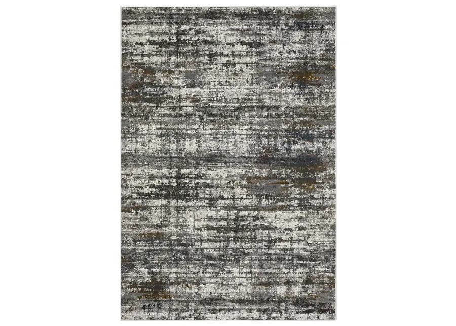 Gemini 7'10" x 10'10" Char Rug