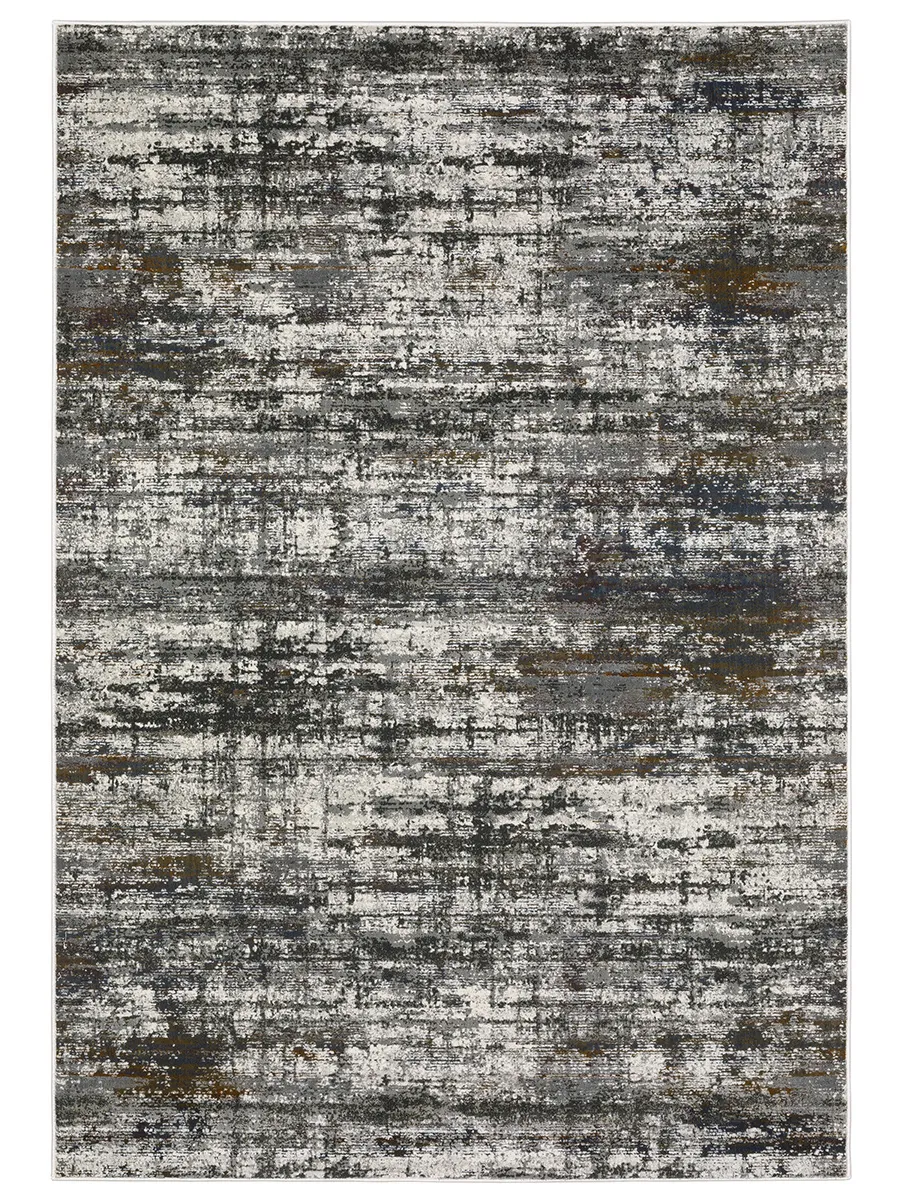 Gemini 7'10" x 10'10" Char Rug