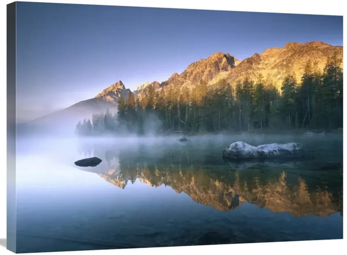 The Teton Range at String Lake, Grand Teton National Park, Wyoming-Canvas Art-32x24
