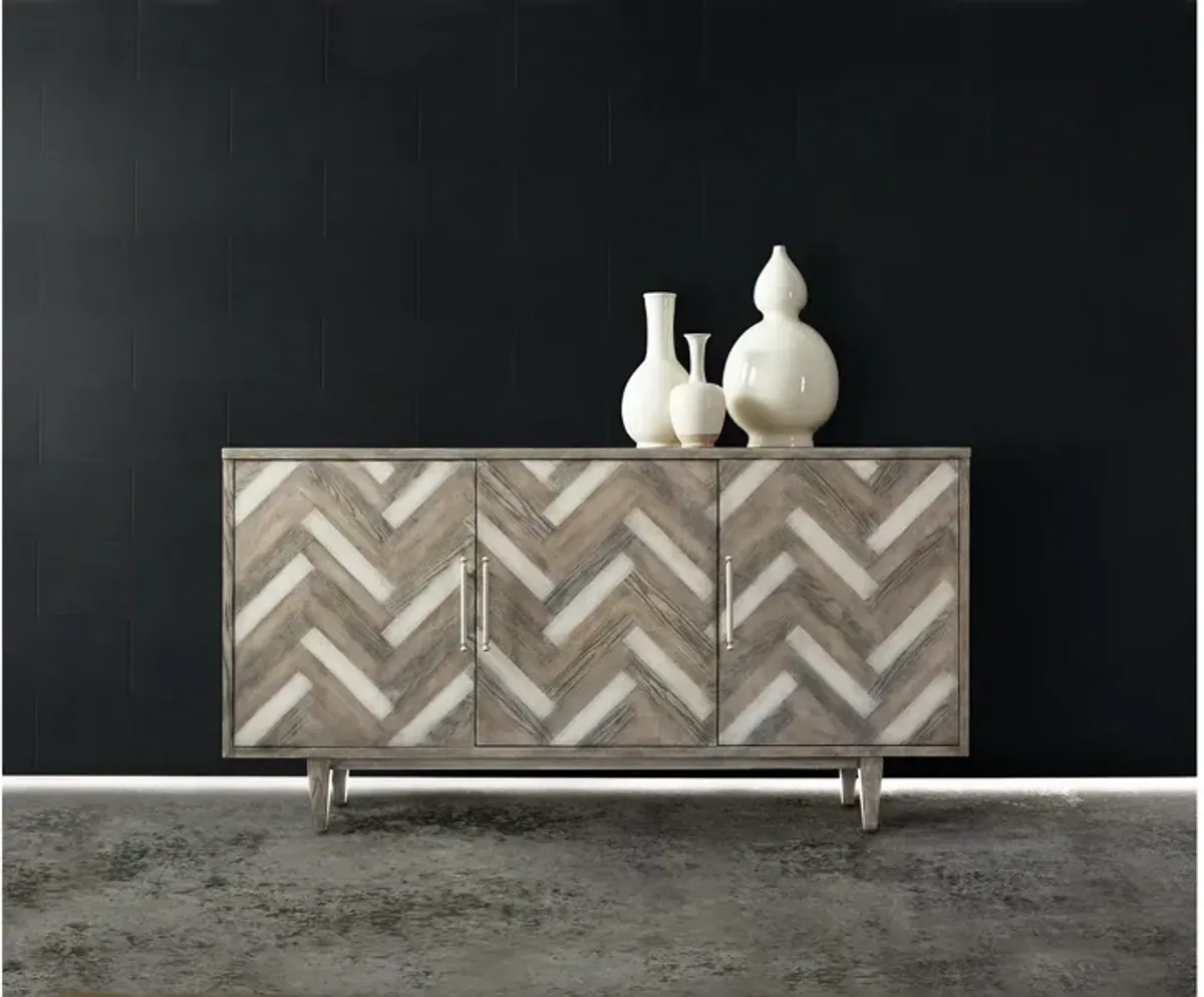 Melange Natural Beauty Credenza