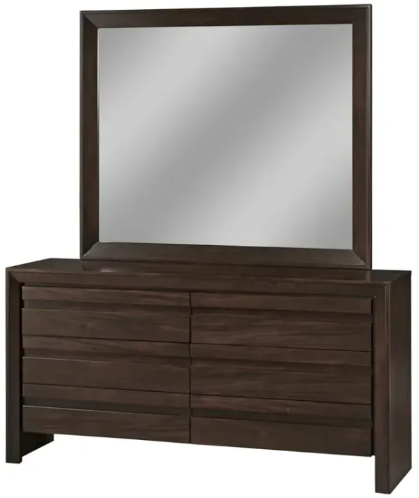Modus Furniture Element Dresser in Chocolate Brown (2024)
