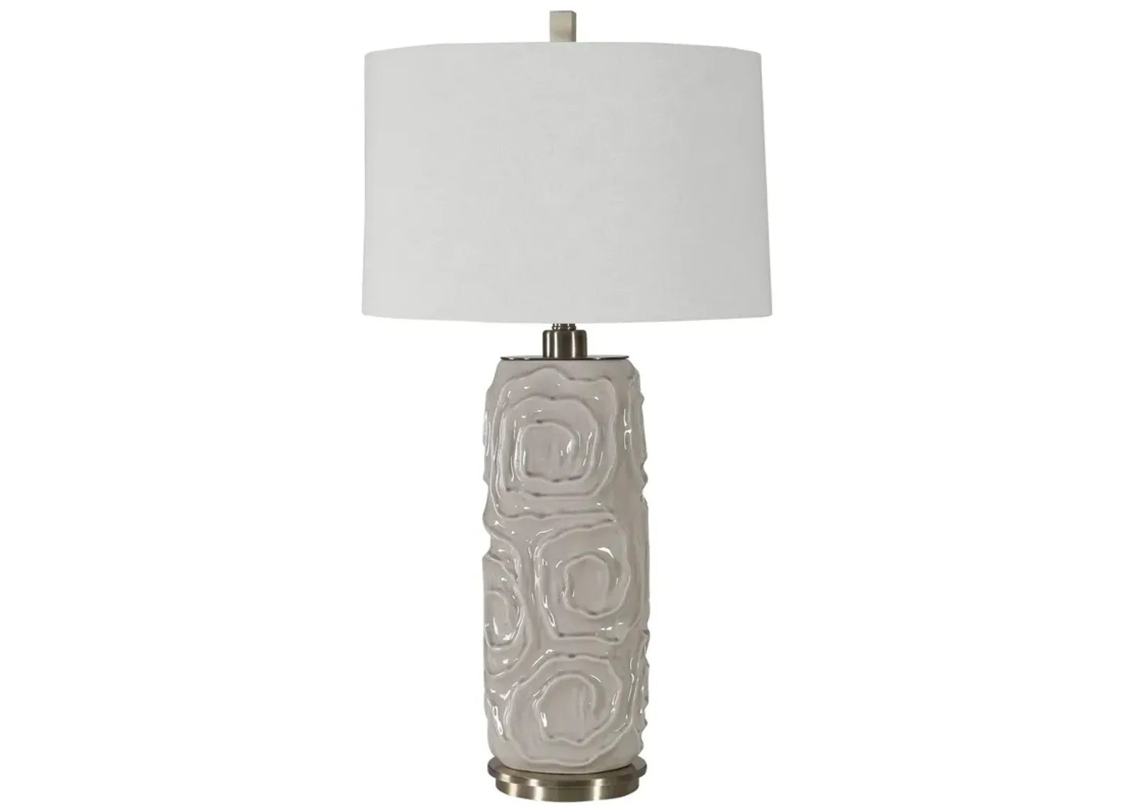 Uttermost Zade Warm Gray Table Lamp