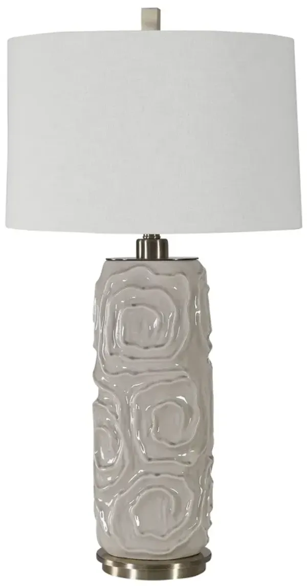 Uttermost Zade Warm Gray Table Lamp