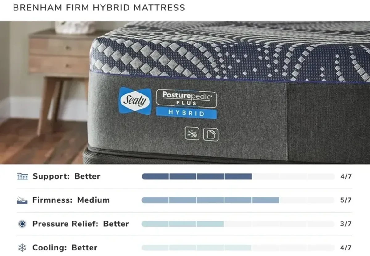 Brenham Firm Hybrid Queen Mattress