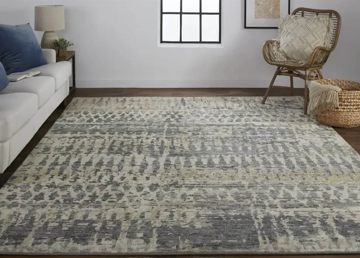 Palomar 6632F Tan/Taupe 2'6" x 8' Rug