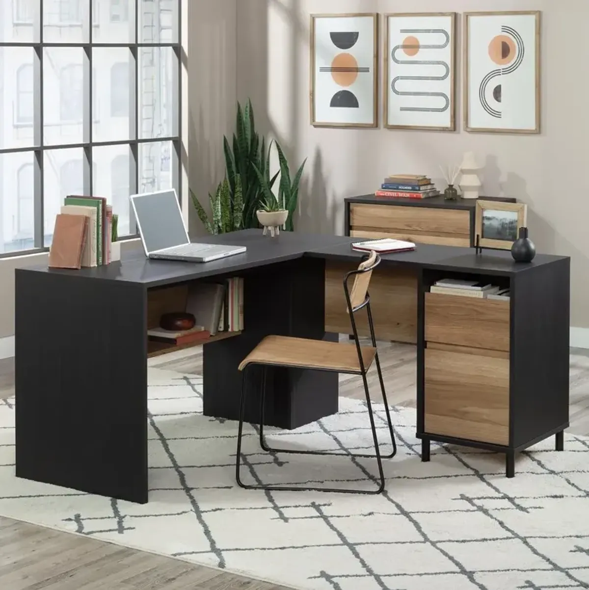 Sauder Acadia Way L-Desk Rao A2