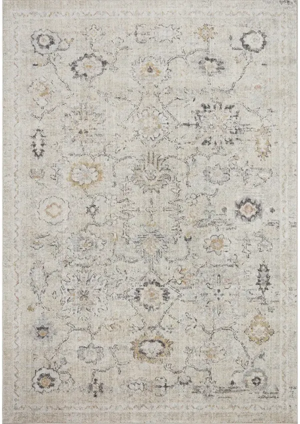Monroe MON04 Natural/Multi 6'7" x 9'3" Rug