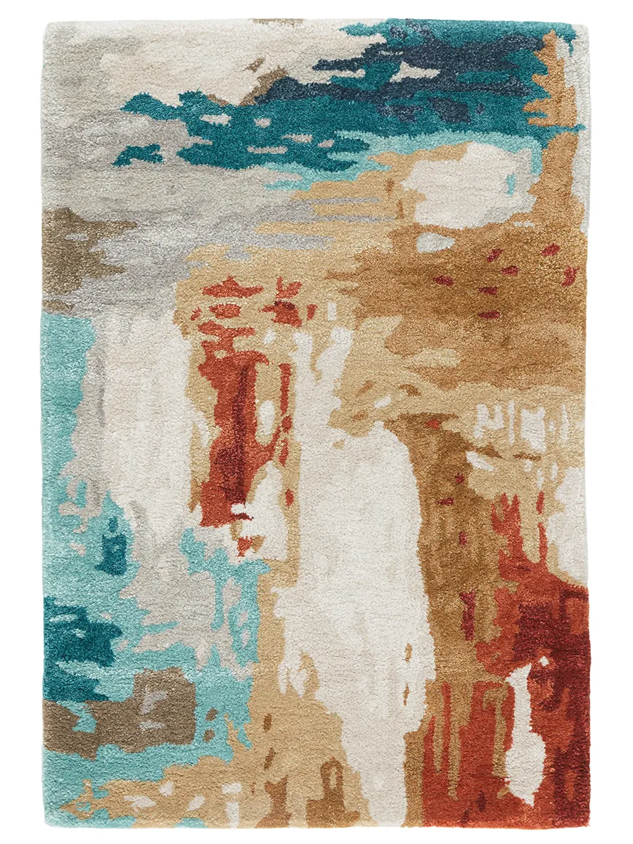 Genesis Swisher Multicolor 2' x 3' Rug