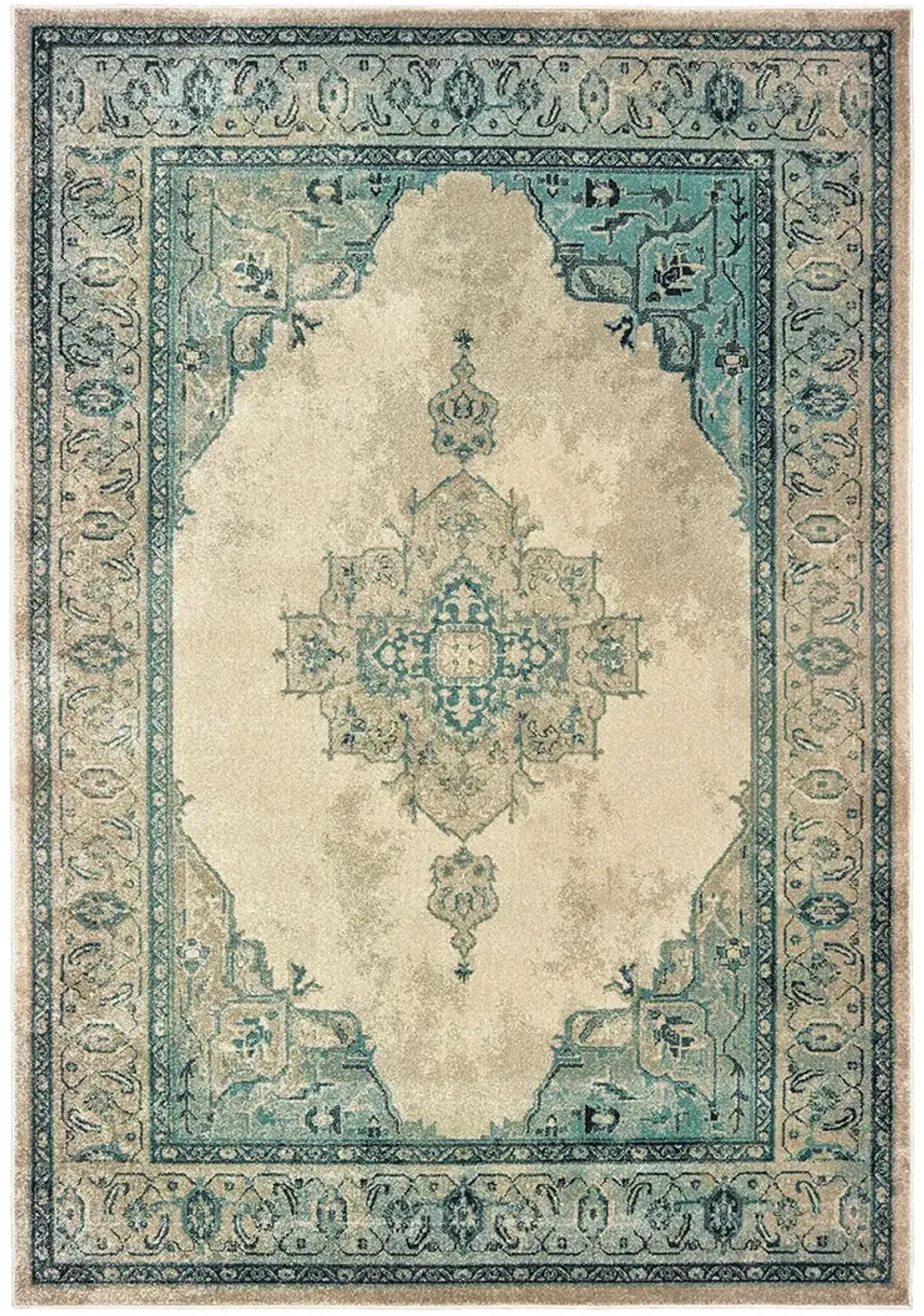 Raleigh 7'10" x 10'10" Ivory Rug