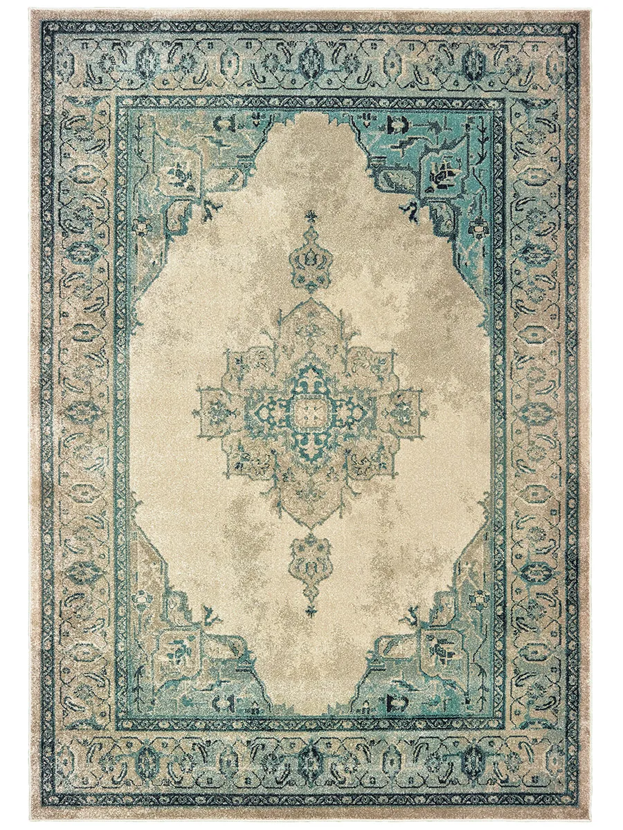 Raleigh 7'10" x 10'10" Ivory Rug