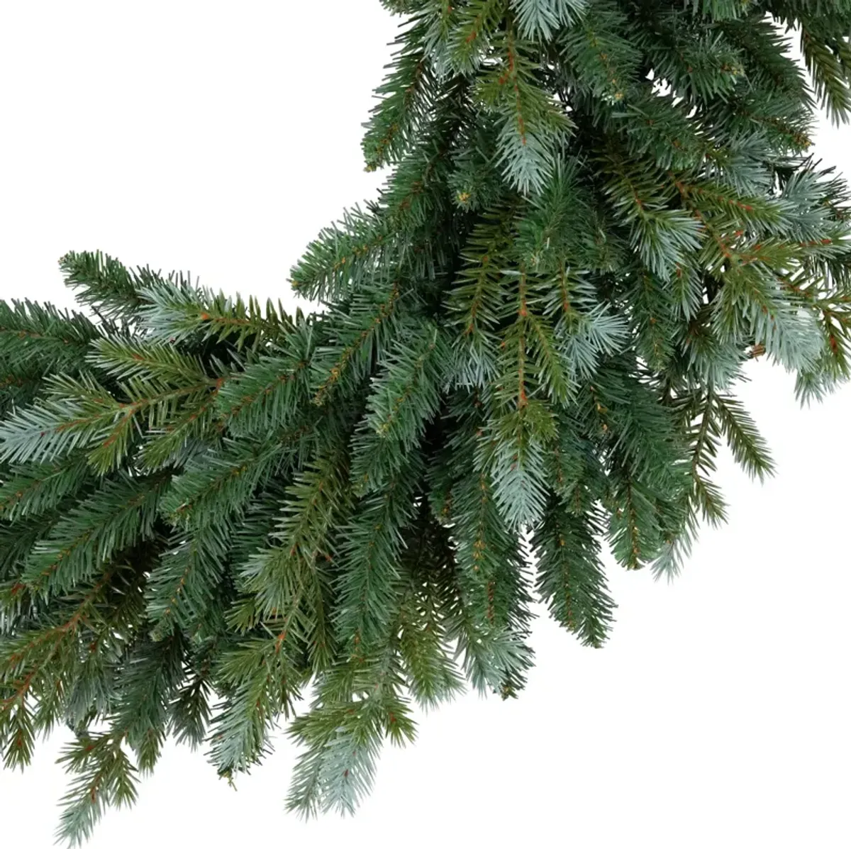 Blue Spruce Artificial Christmas Wreath  24-Inch  Unlit