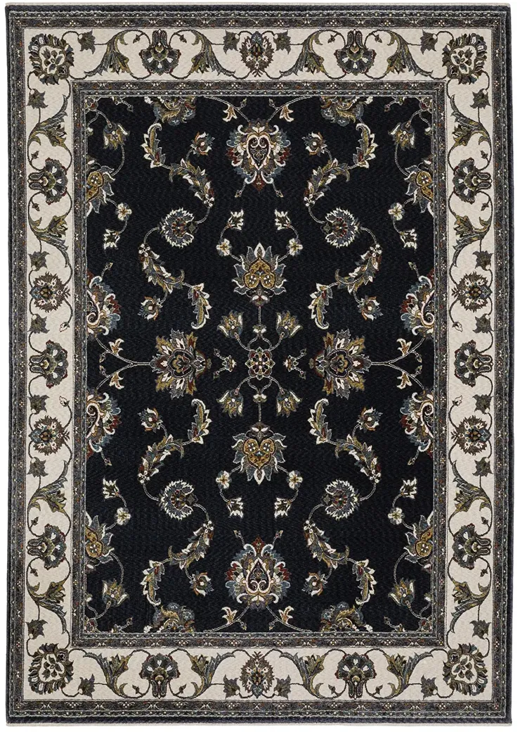 Vivian 5'3" x 7'6" Navy Rug