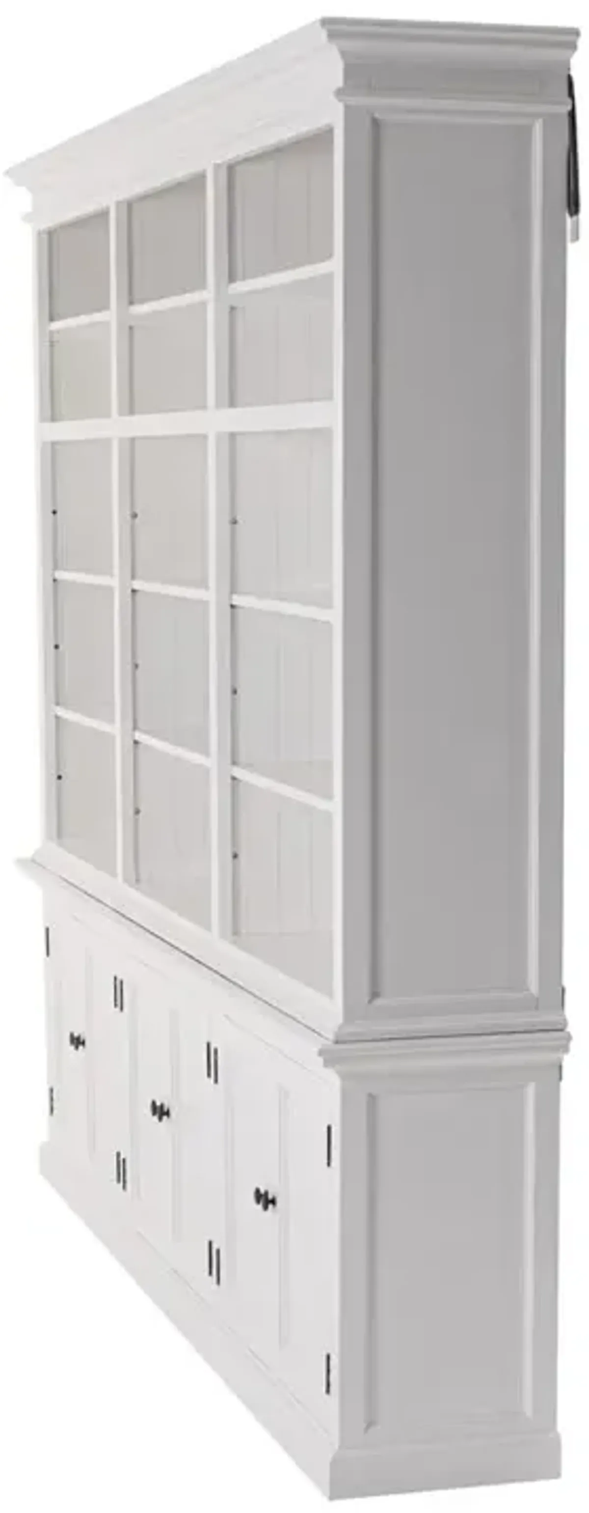 Belen Kox White Triple-Bay Hutch Storage Unit, Belen Kox