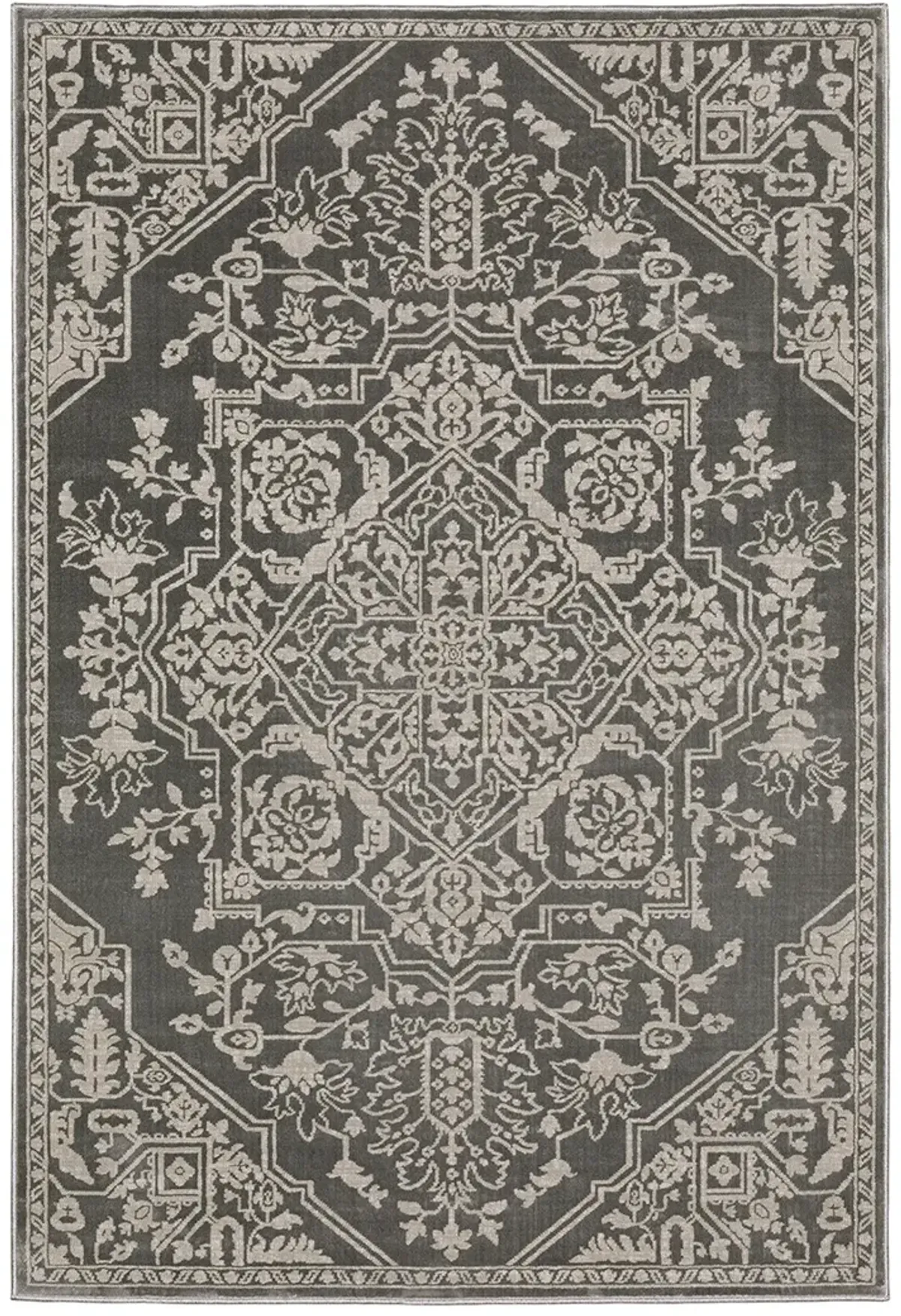 Intrigue 6'7" x 9'6" Beige Rug