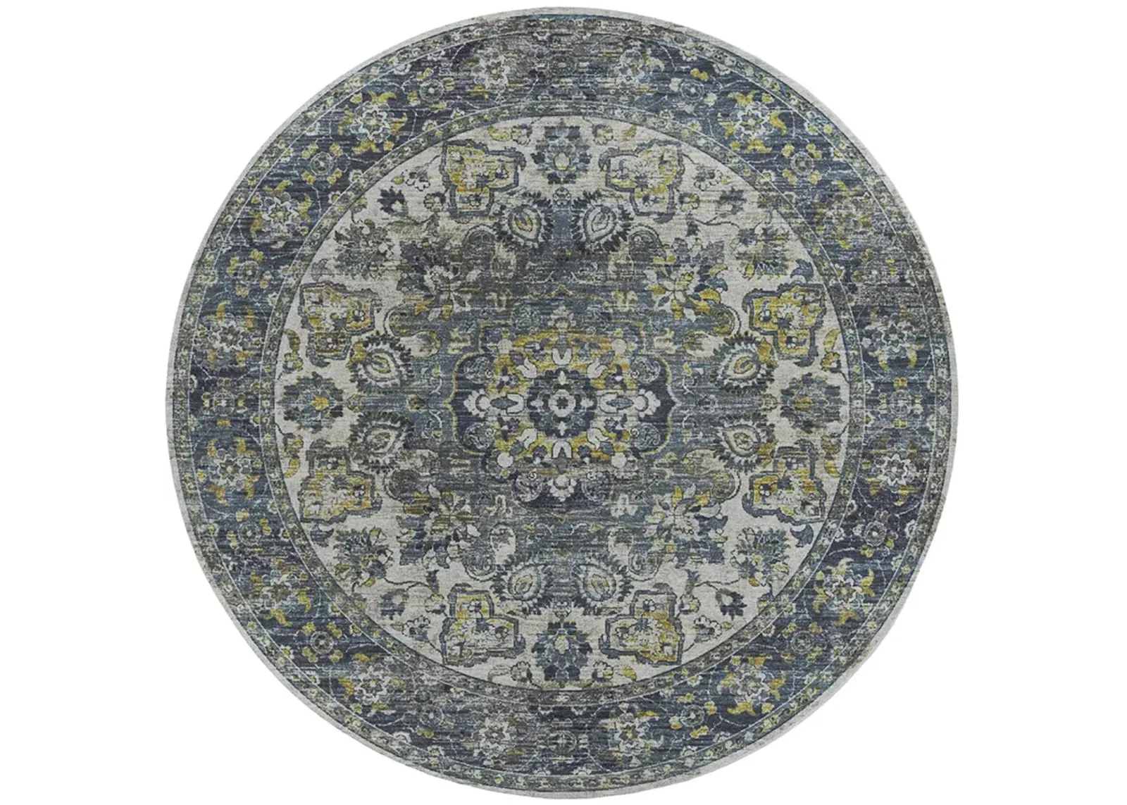 Tuscany TU1 Silver 4' Rug