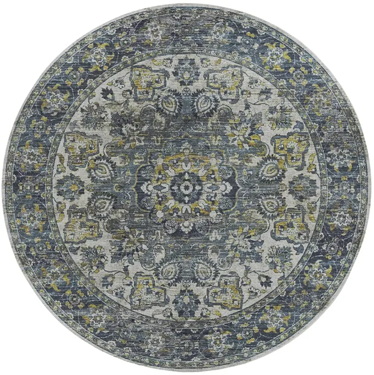 Tuscany TU1 Silver 4' Rug