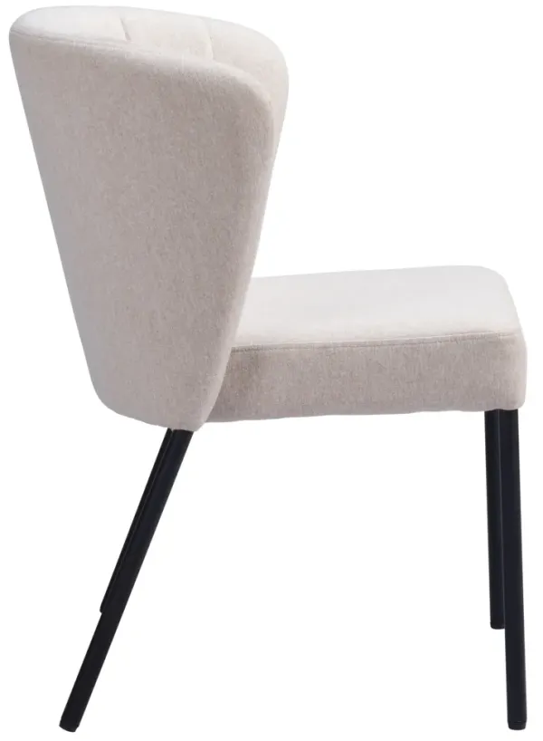 Aimee Dining Chair (Set of 2) Beige