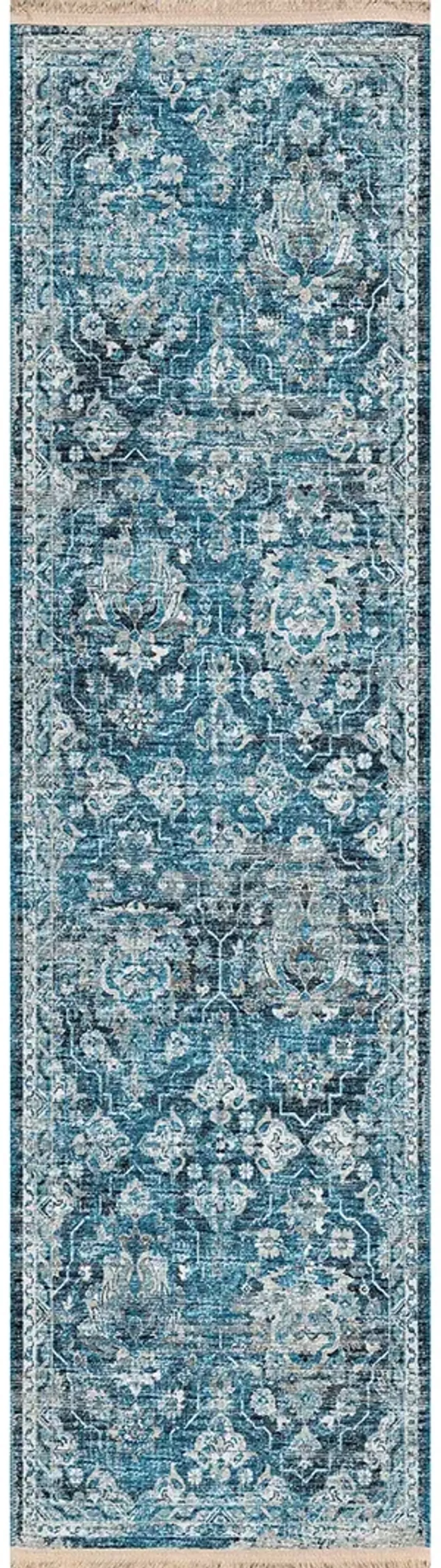 Marbella MB4 Navy 2'3" x 10' Rug