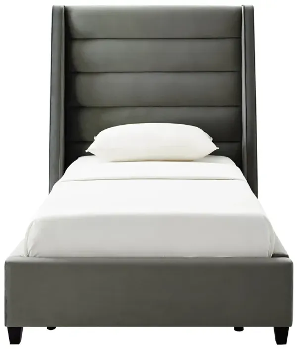 Koah Velvet Bed in Twin
