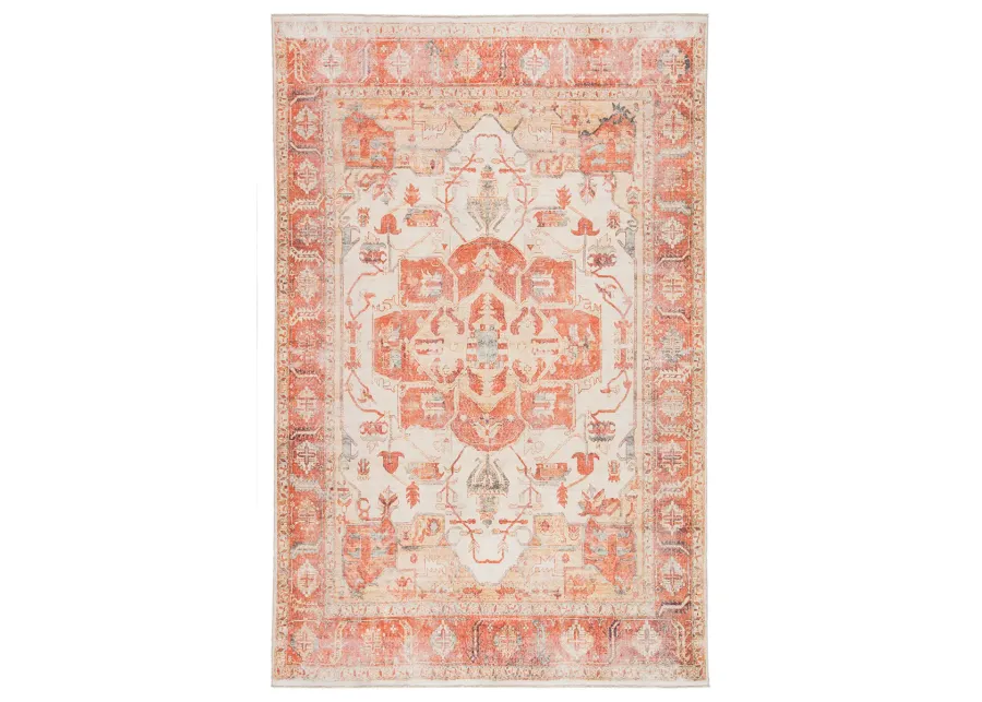 Boheme Rhoda Orange 6' x 9' Rug