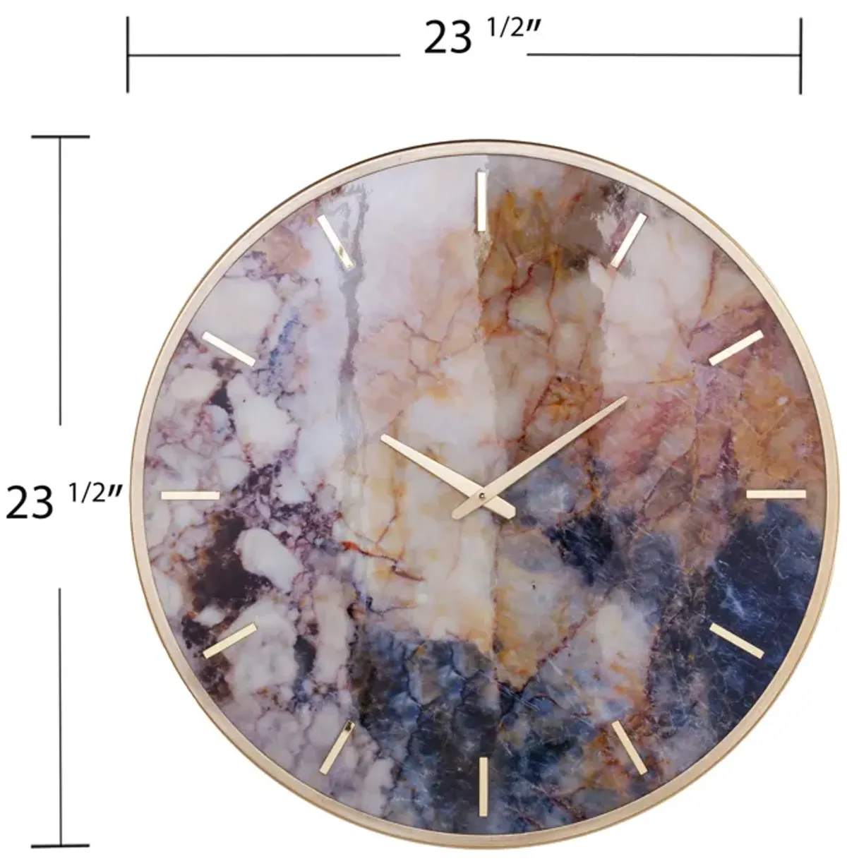 Marbella Multicolor Wall Clock