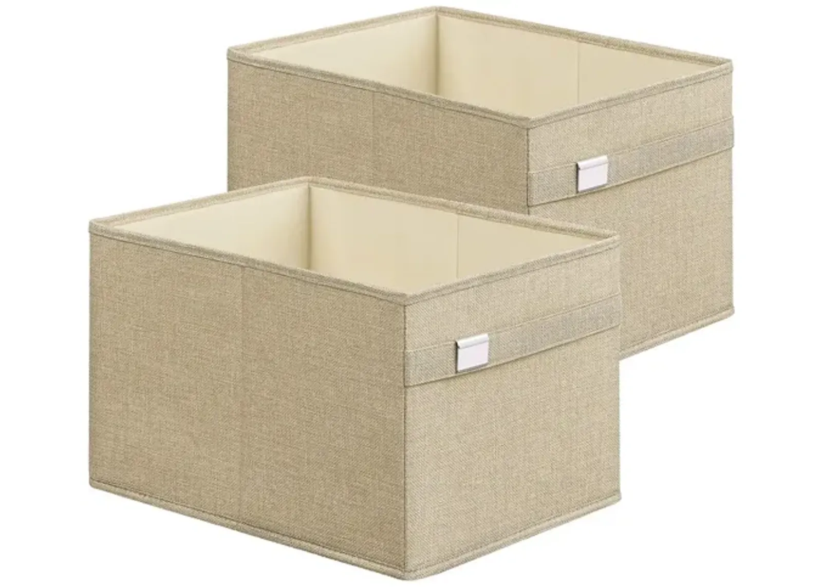 Durable Storage Baskets with Double Handles for Convenient and Stylish Organization