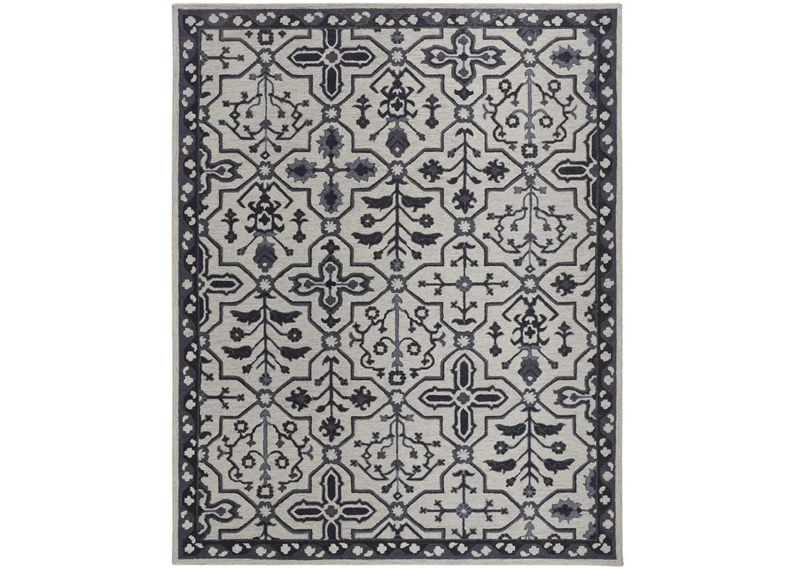 Fallon 8839F Taupe/Gray 9' x 12' Rug