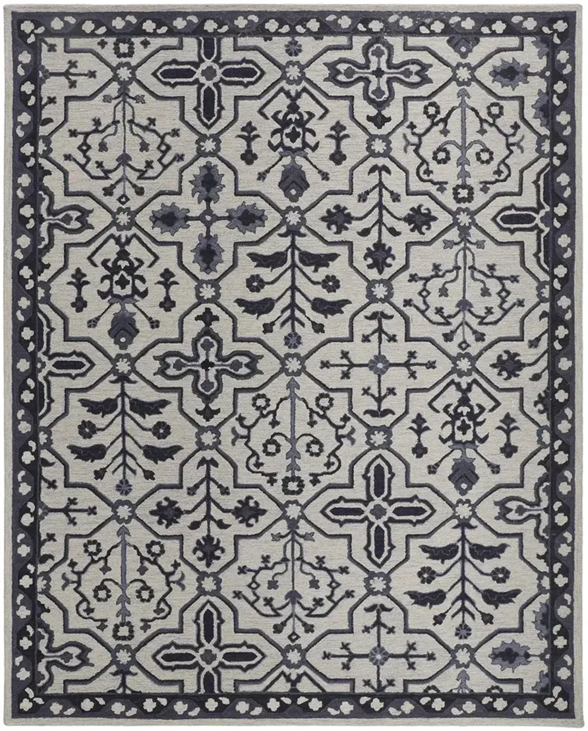 Fallon 8839F Taupe/Gray 9' x 12' Rug