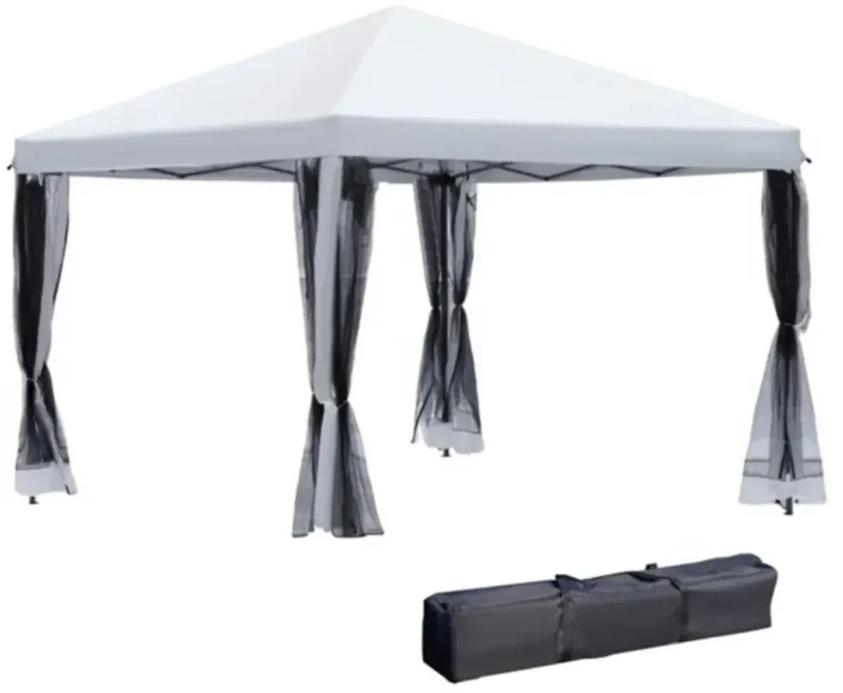 Portable Pop Up Party Tent for Backyard Weddings and Markets