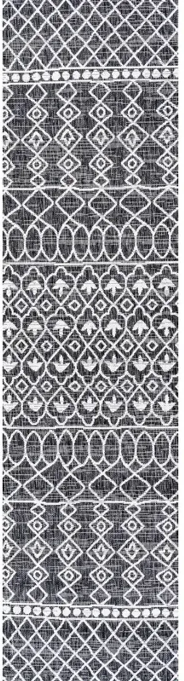 Kafel Tribal Bohemian Indoor/Outdoor Area Rug