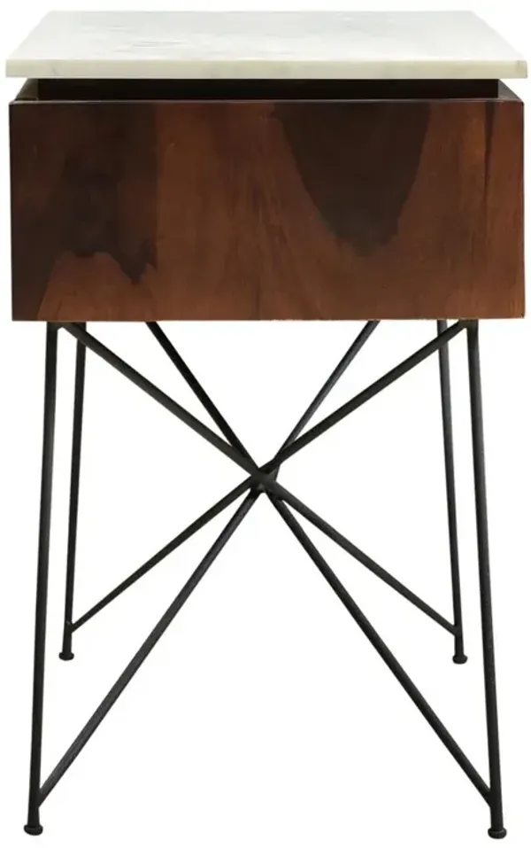 Belen Kox Dominic Marble Nightstand, Belen Kox