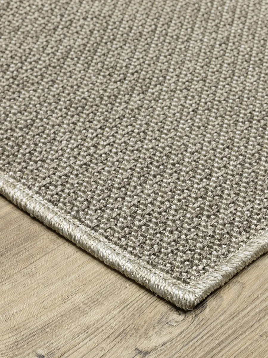 Caicos 9'10" x 12'10" Grey Rug