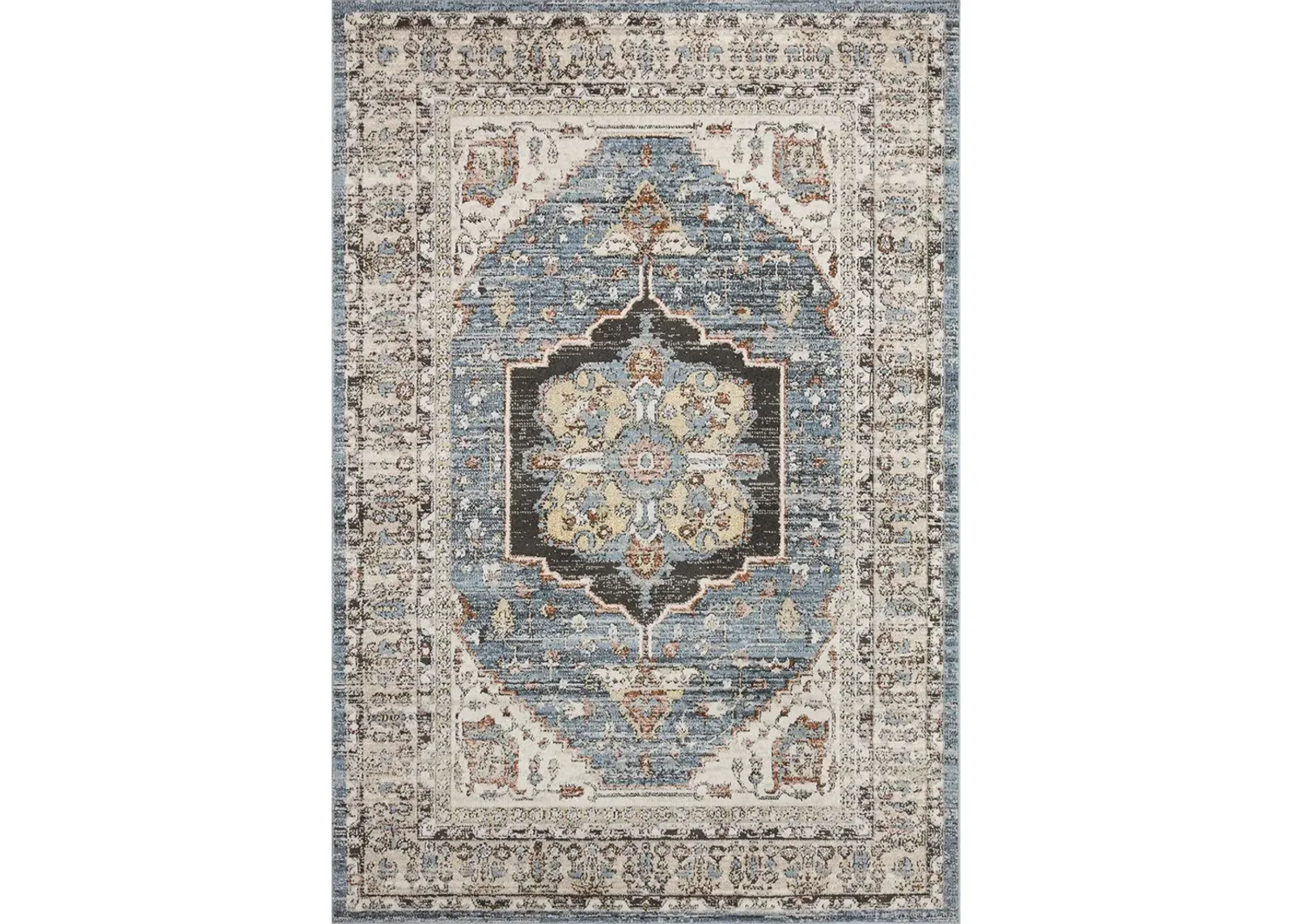 Odette ODT06 Sky/Multi 4' x 6' Rug