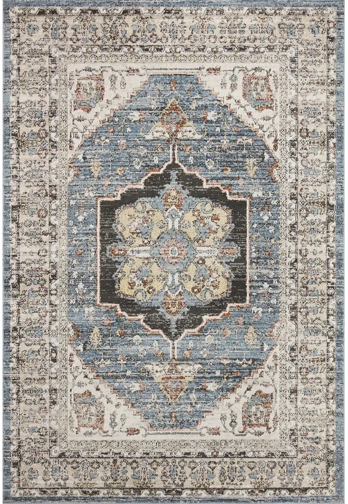 Odette ODT06 Sky/Multi 4' x 6' Rug