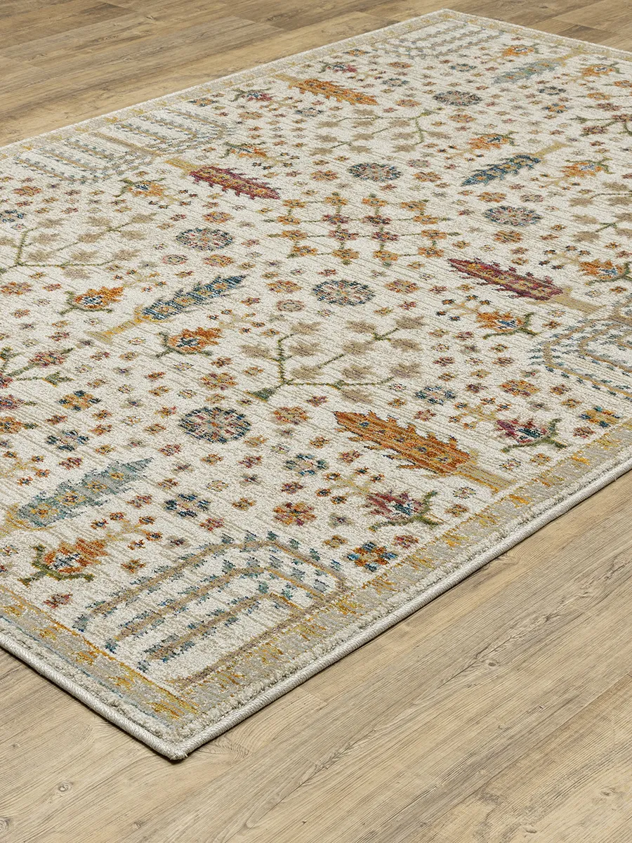 Andorra 2'3" x 8' Ivory Rug