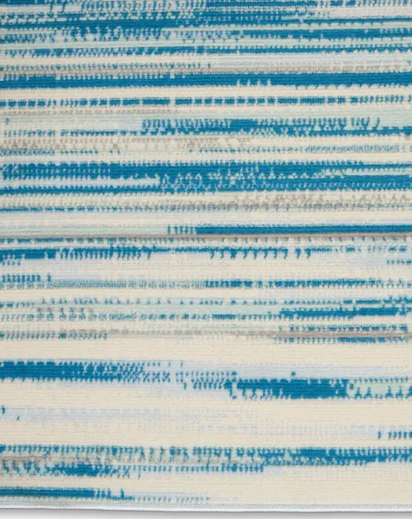 Jubilant JUB04 Blue 5'3" x 7'3" Rug